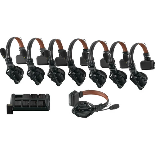 Hollyland Solidcom C1 Pro-8S Full-Duplex Wireless Intercom System with 8 Headsets