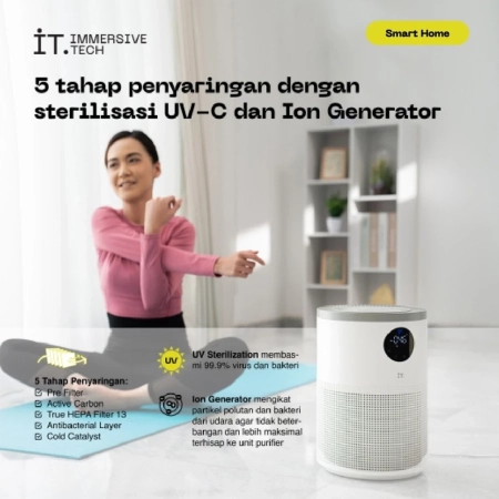 Air purifier dengan deals uv