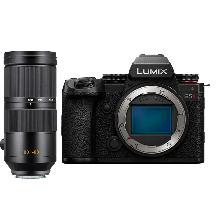 Panasonic Lumix S5 II Mirrorless Camera with Leica Vario Elmarit SL 100-400mm f5-6.3 Lens 11191