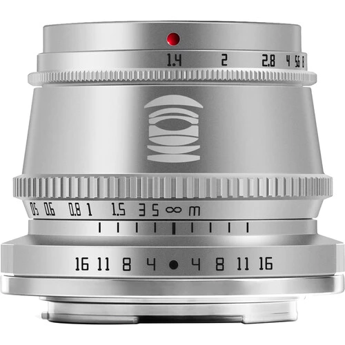 TTArtisan 35mm f1.4 Lens for Sony E (Silver)