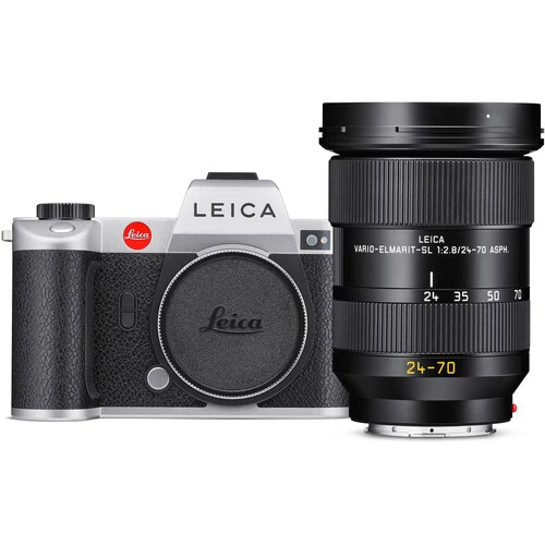 Leica SL2 Mirrorless Camera with 24-70mm f2.8 Lens (Silver) 10899