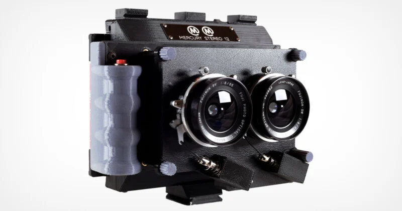 Mercury Stereo 12 adalah kamera stereoscopic medium format yang dirancang untuk memberi fotografer profesional kemampuan mengambil foto 3D berkualitas tinggi.