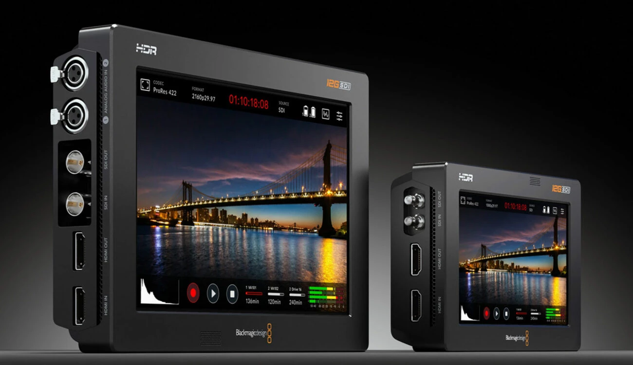 Blackmagic Design baru saja merilis pembaruan firmware versi 3.12 untuk monitor/perekam Blackmagic Video Assist 5 dan 7-inci 12G HDR yang menambahkan dukungan BRAW dari Panasonic LUMIX GH6.