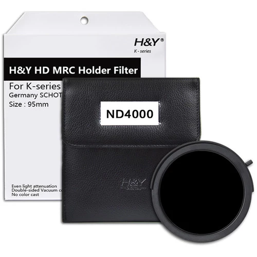 H&Y Filters Drop-In Slot K-Series ND 4000 Filter (12-Stop)