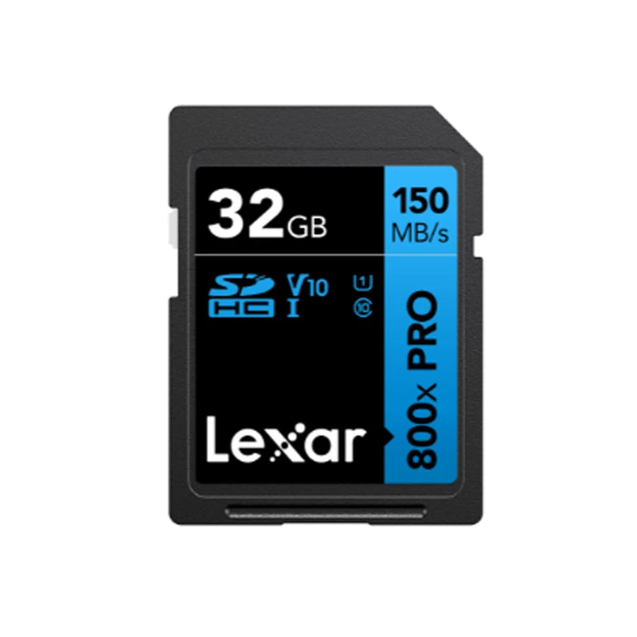 Lexar 32GB 800x PRO UHS-I SDXC Memory Card 150MB/S