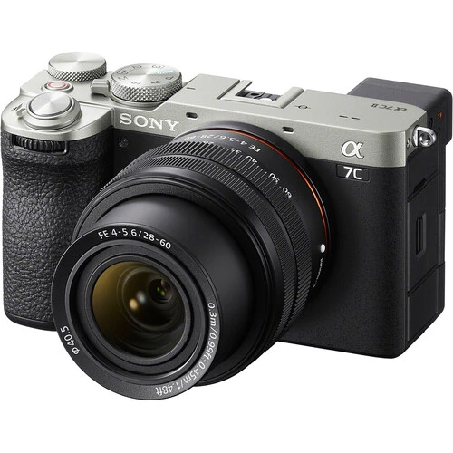 Sony a7C II Mirrorless Camera with 28-60mm Lens (Silver)