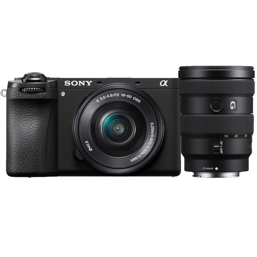 Sony a6700 Mirrorless Camera 16-50mm Lens with Sony E 16-55mm f2.8 G Lens