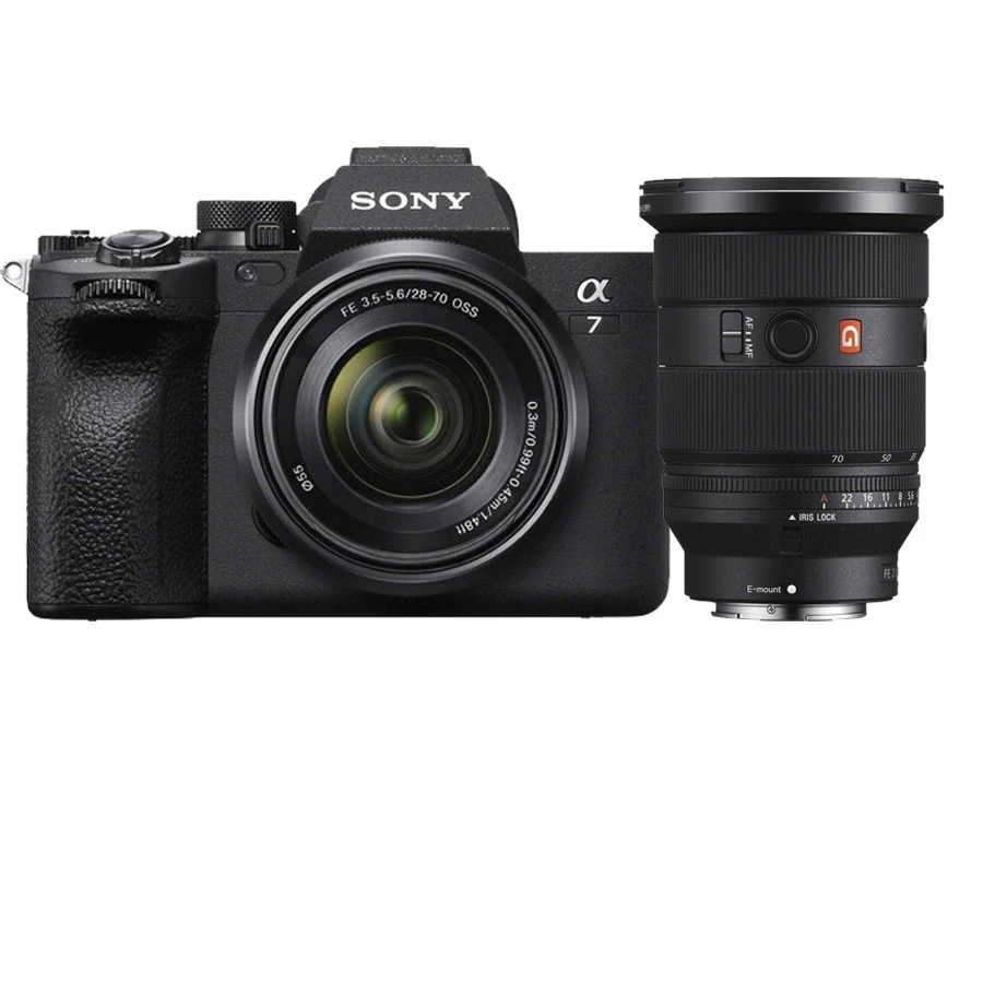 Sony A7 IV Mirrorless Camera 28-70mm Lens With Sony FE 24-70mm f2.8 GM II Lens