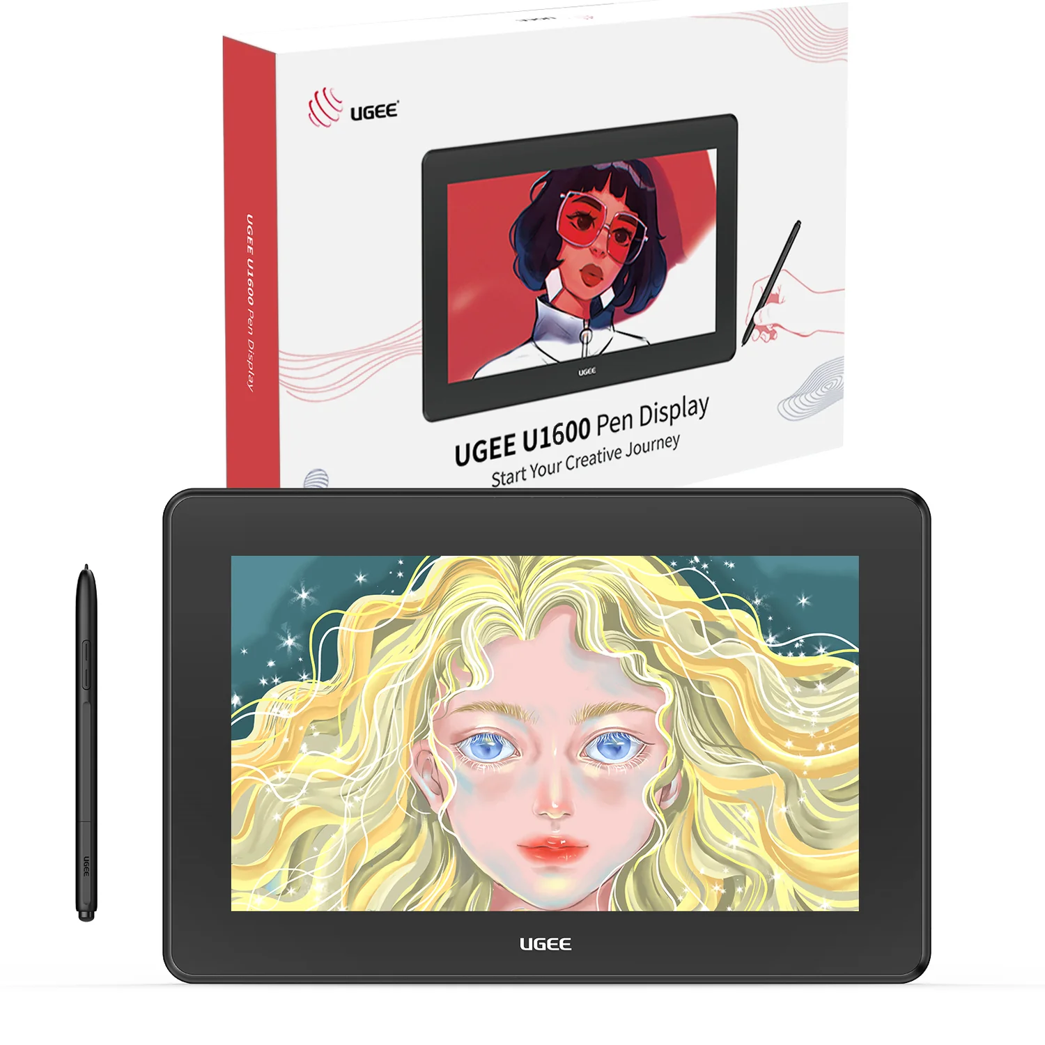 Ugee U-Series 15.4 Pen Display U1600 Tablet