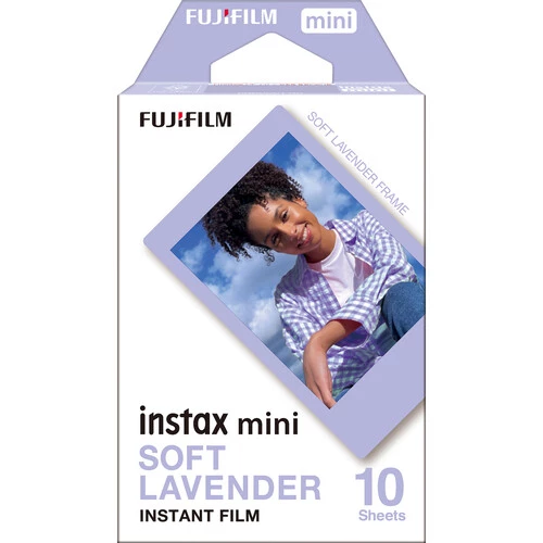 Fujifilm Instax Paper Mini Soft Lavender 10 Sheet