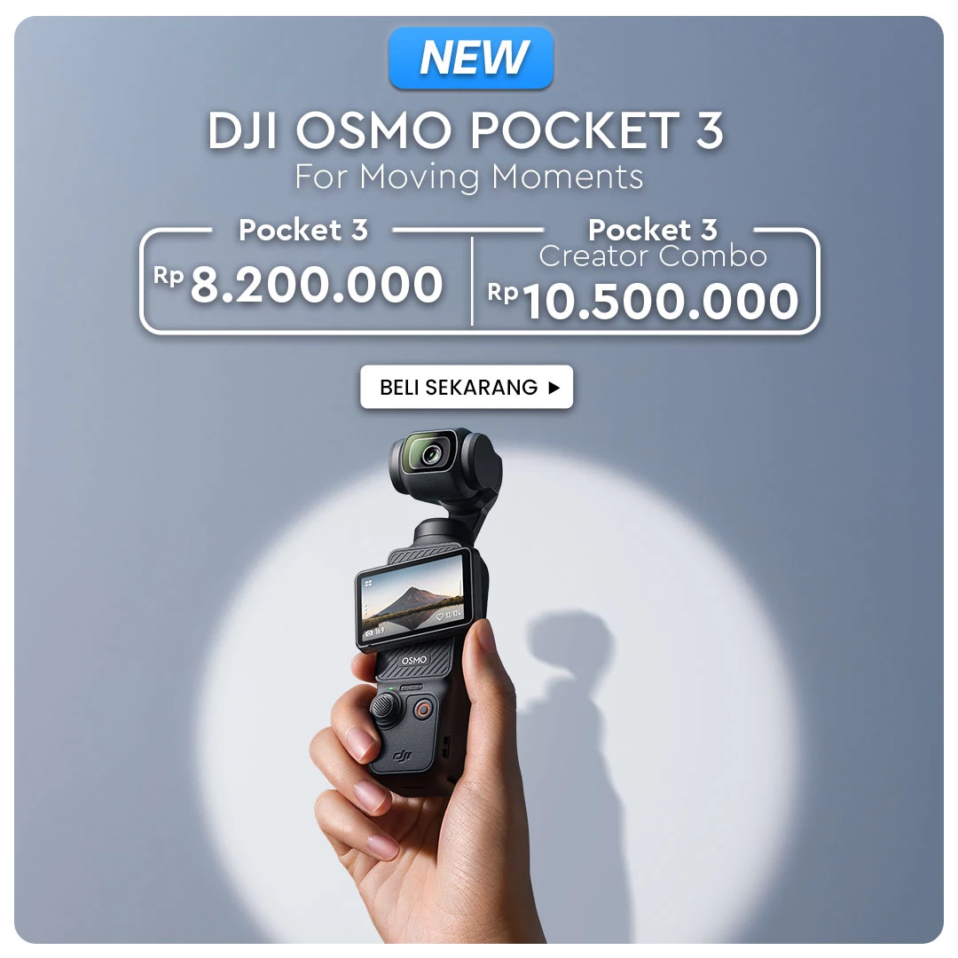 DJI Osmo Pocket 3 Resmi Dirilis, Punya Layar Sentuh OLED Yang Dapat ...