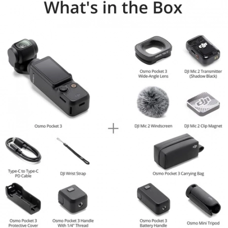 DJI OSMO POCKET 3 クリエイターコンボ micro SD付き（DJI 
