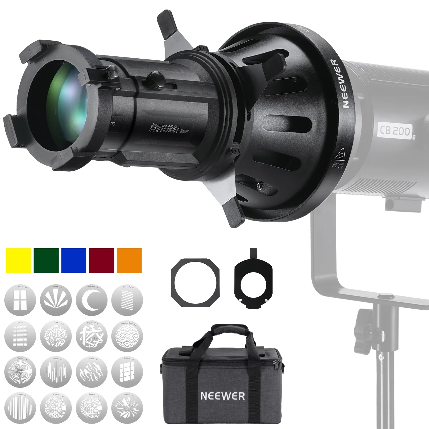 Neewer LS-39 20° Bowens Mount SPOTLIGHT With Bag