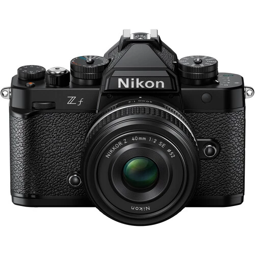 Nikon ZF Mirrorless Camera Black with 40mm Lens