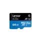 Lexar 64GB High-Performance 633x microSDXC UHS-I Memory Card BND