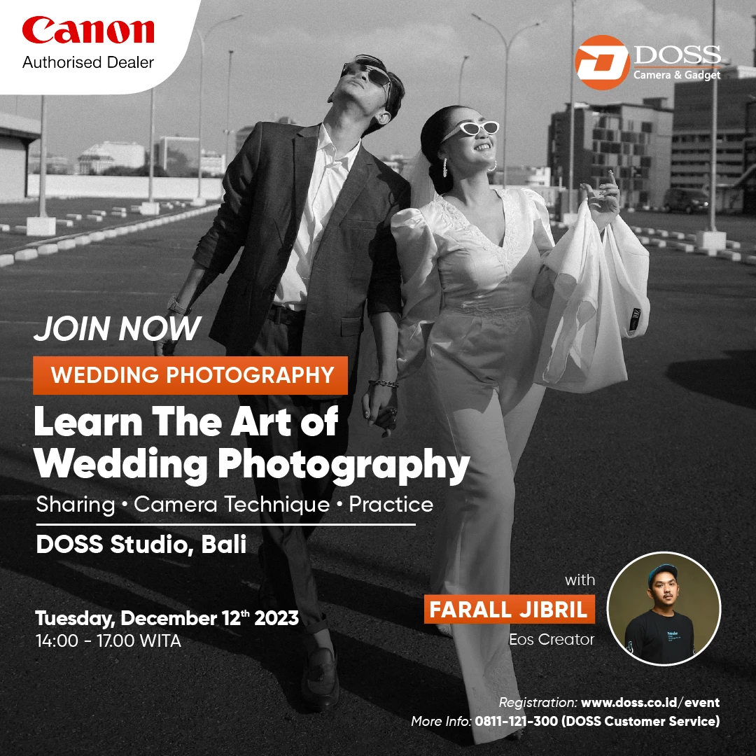 Farall Jibril (EOS Creator) - Learn The Art of Wedding Photography