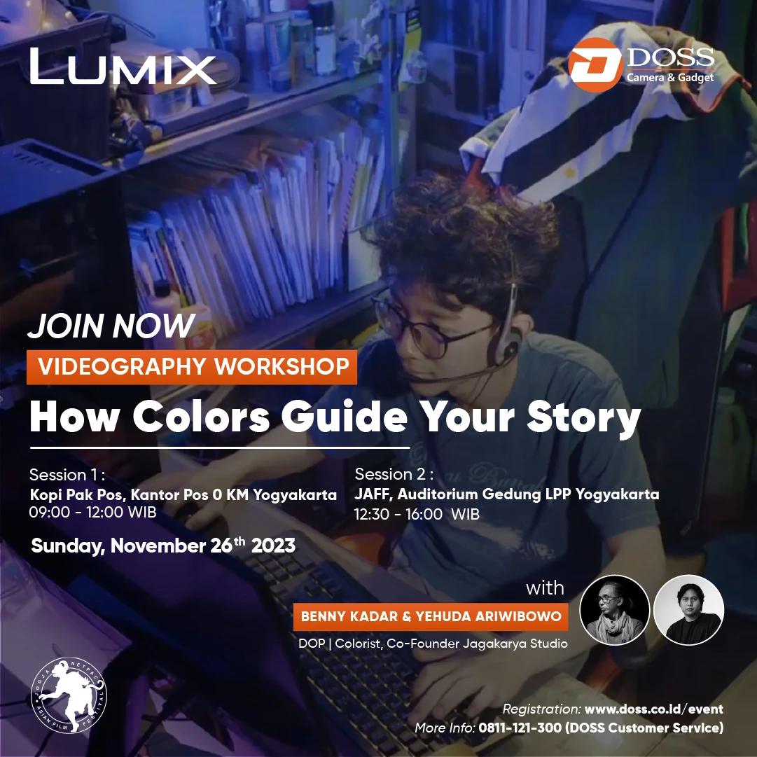 DOSS Jogja - Benny Kadarharianto & Yehuda Ariwibowo - How Colors Guide Your Story
