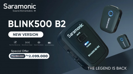 [#15467] Saramonic Blink 500 B2 Black New Version