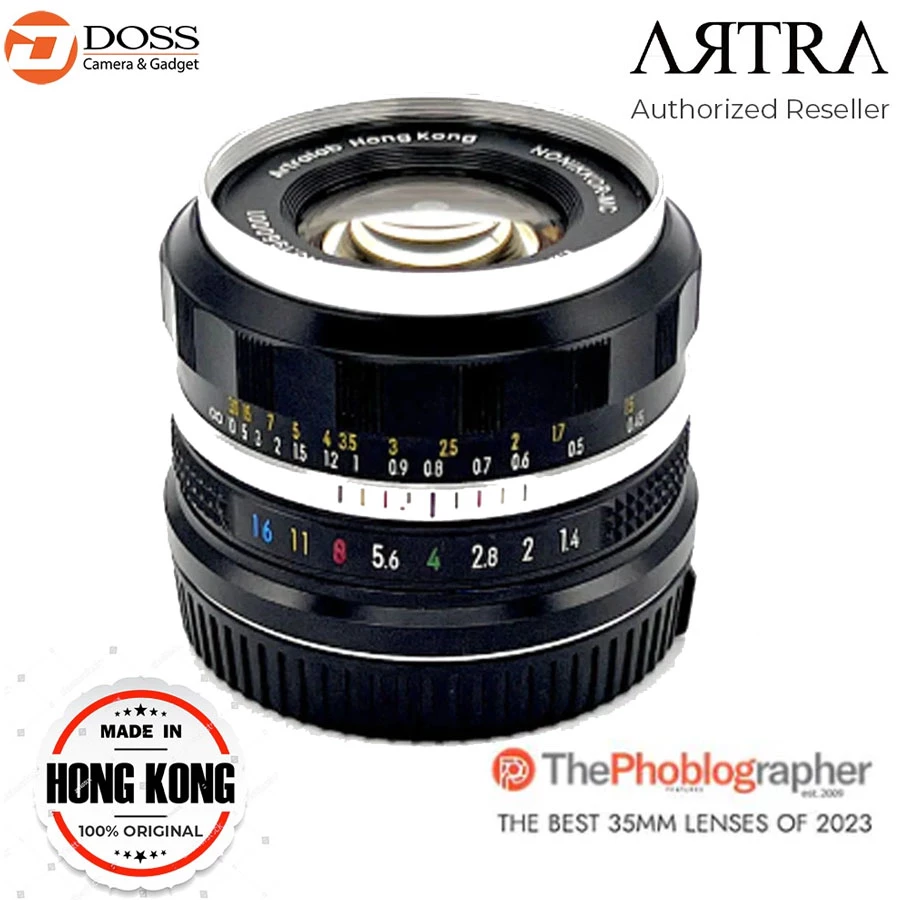 Artralab lens 35mm F1.4 1960 for Nikon Z