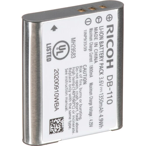 Ricoh DB-110 Rechargeable Lithium-Ion Battery