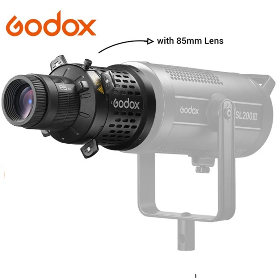 Godox BLP LED Projection Attachment Kit for Bowens Mount (with 85mm Lens)