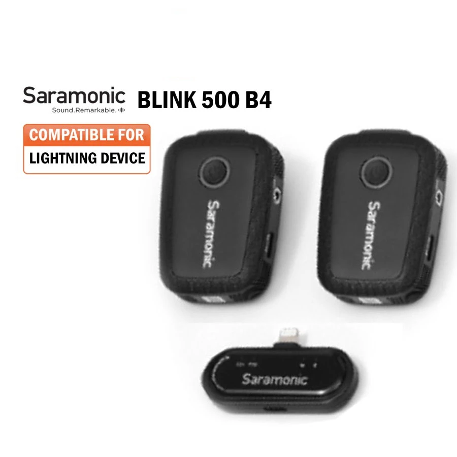 Jual Saramonic Blink 500 B4 New Version for iOS Lightning Harga 