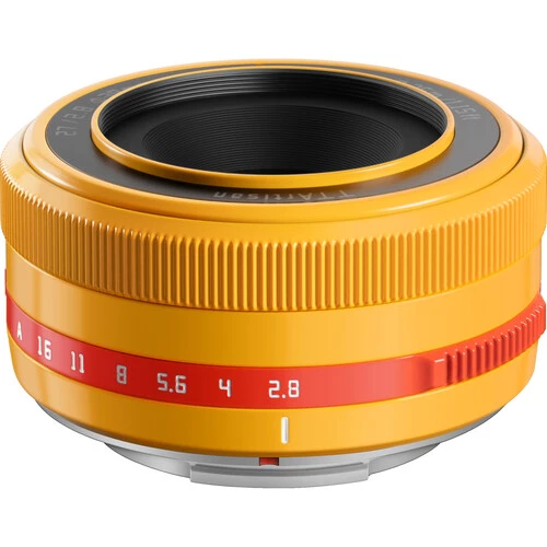 TTArtisan 27mm f2.8 Lens (FUJIFILM X, Orange)