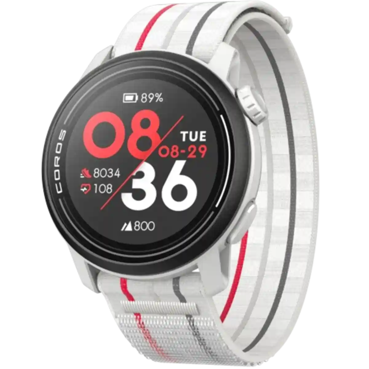 Coros Pace 3 Nylon White GPS Smartwatch