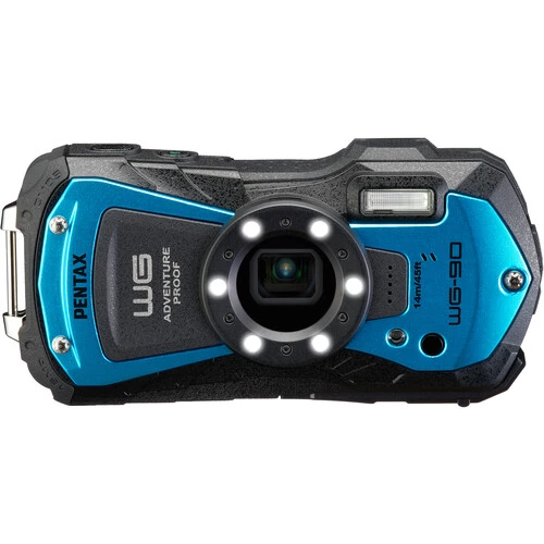 Pentax WG-90 Digital Camera (Blue)