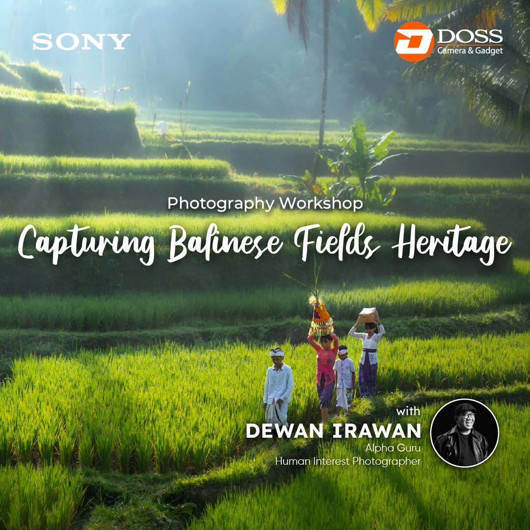 Capturing Balinese Fields Heritage bersama Dewan Irawan (Alpha Guru)