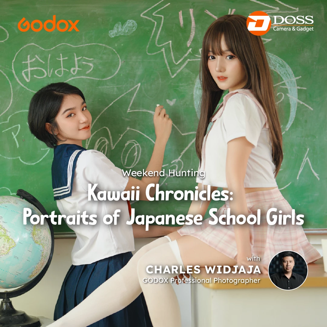 Sesi 1 - Charles Widjaja (Godox Professional Photographer) - Kawaii Chronicles: Portraits of Japanese School Girl