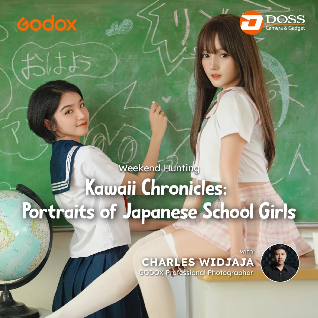 Sesi 2 - Charles Widjaja (Godox Professional Photographer) - Kawaii Chronicles: Portraits of Japanese School Girl