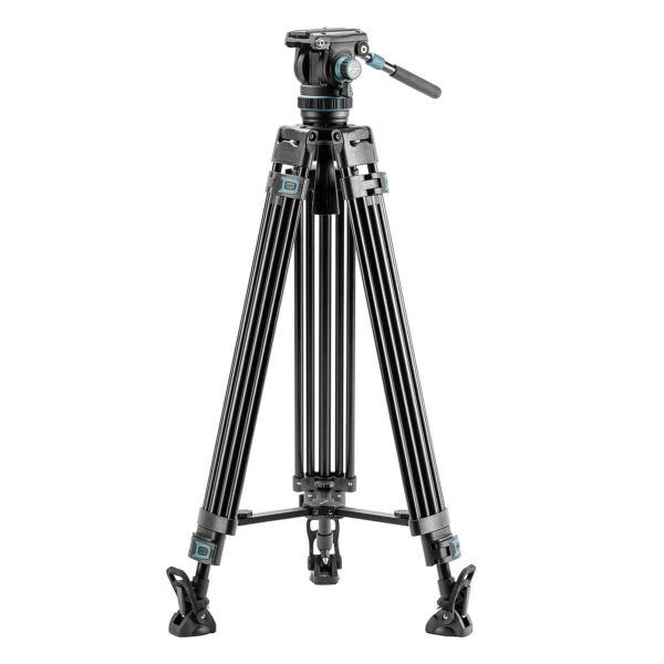 Heavy-Duty Fluid head video tripod DV-5A Pilihan Handal Untuk Filmmaker dan Konten Kreator.