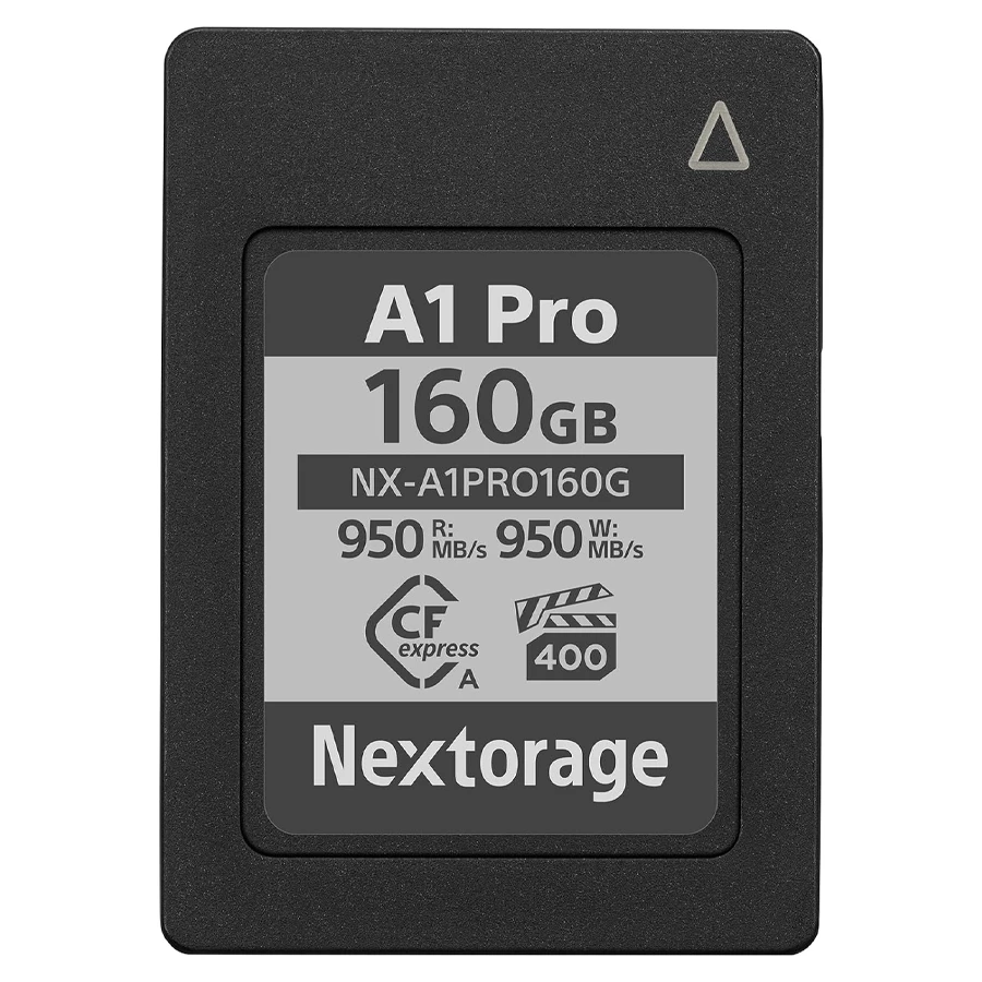 Nextorage NXA1PRO CFExpress Type A 160GB 950MB/s Read, 950MB/s Write, 850MB/s Sustain Write