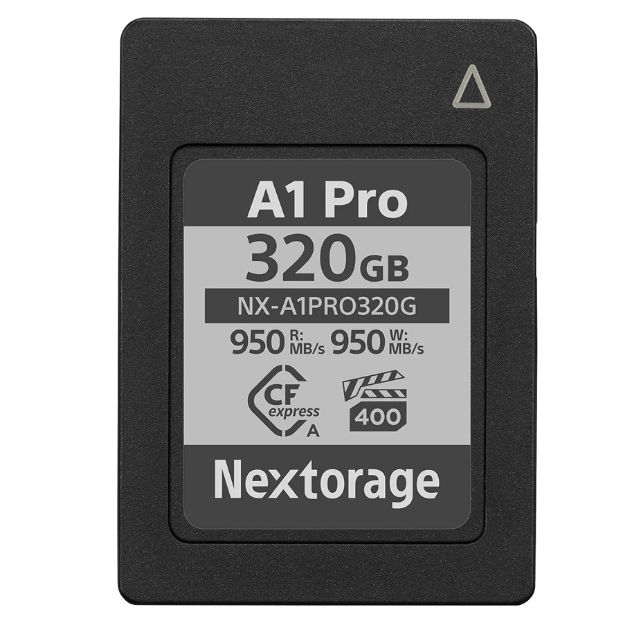 Nextorage NXA1PRO CFExpress Type A 320GB 950MB/s Read, 950MB/s Write, 850MB/s Sustain Write