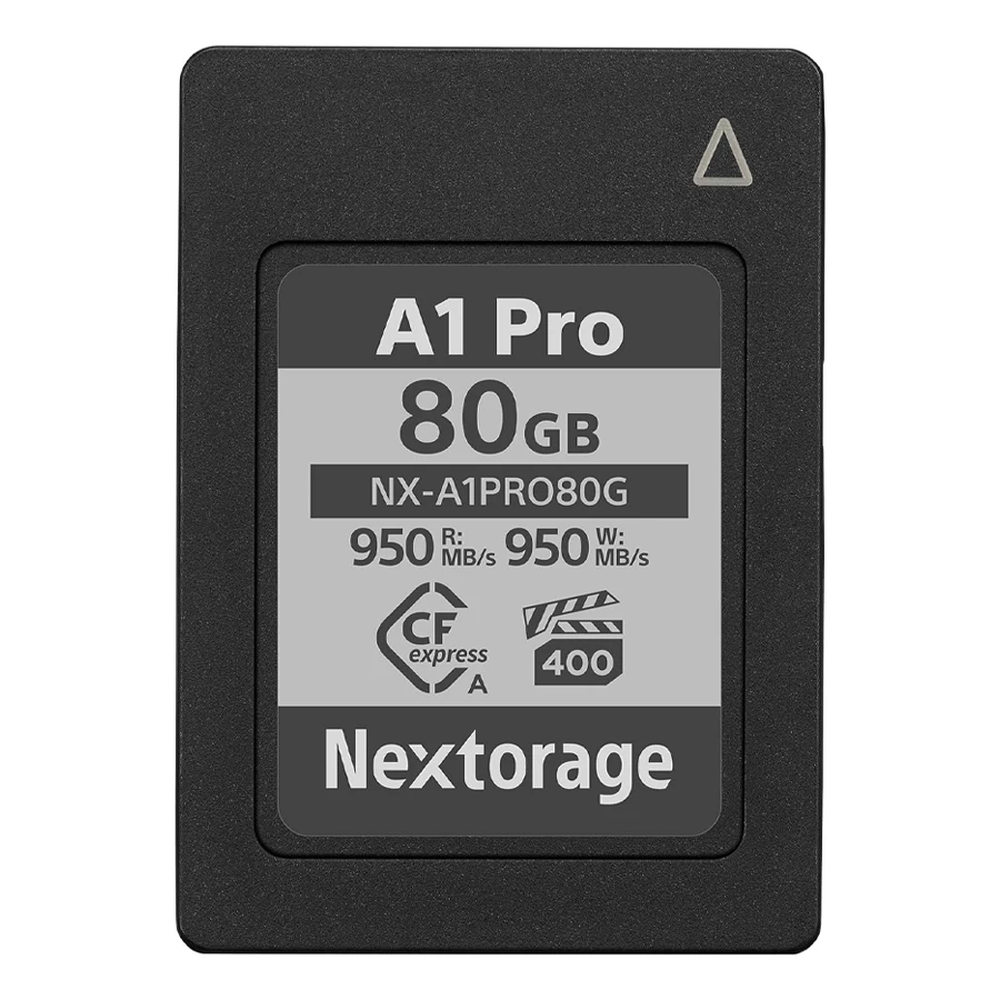 Nextorage NXA1PRO CFExpress Type A 80GB 950MB/s Read, 950MB/s Write, 850MB/s Sustain Write