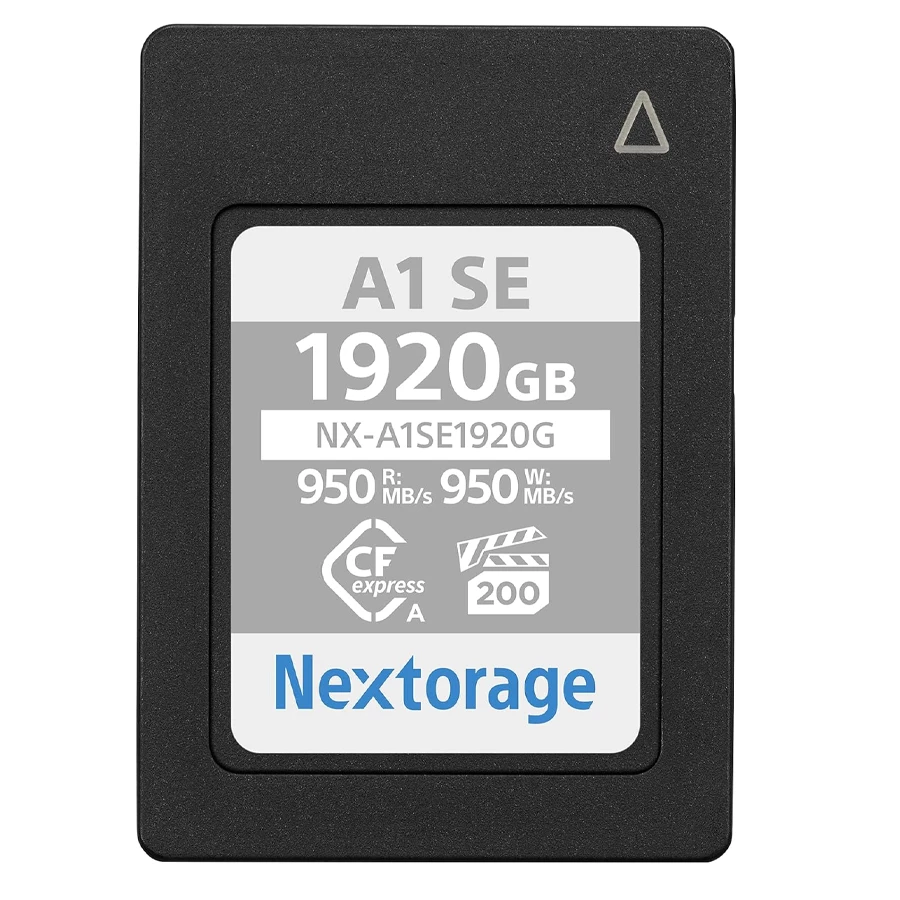 Nextorage NXA1SE CFExpress Type A 1920GB 950MB/s Read, 950MB/s Write, 300MB/s Sustain Write