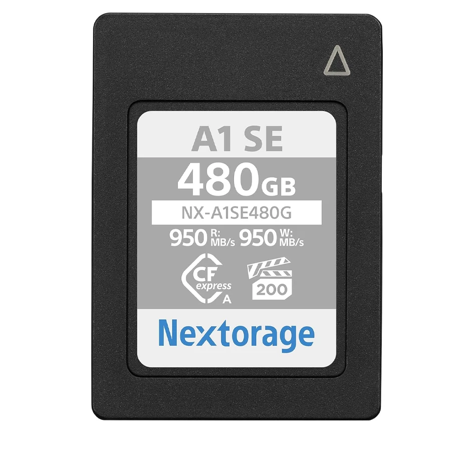 Nextorage NXA1SE CFExpress Type A 480GB 950MB/s Read, 950MB/s Write, 400MB/s Sustain Write