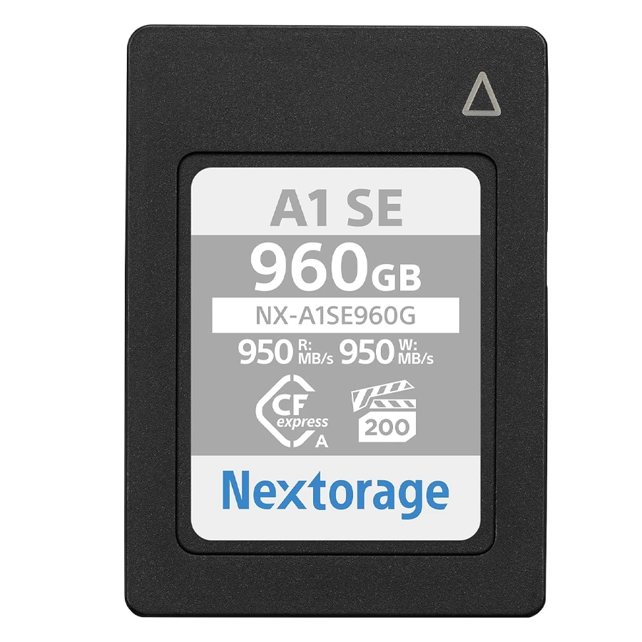 Nextorage NXA1SE CFExpress Type A 960GB 950MB/s Read, 950MB/s Write, 700MB/s Sustain Write