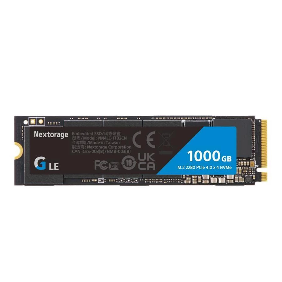 Nextorage SSD G LE 1TB 7300 Max Seq Read, 6100 MB/s Max Seq Write