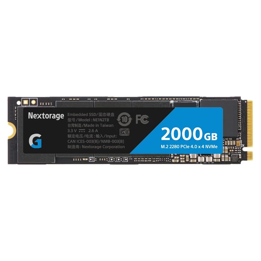 Nextorage SSD G LE 2TB 7300 Max Seq Read, 6400 Max Seq Write