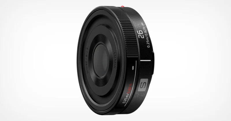Lumix S 26mm f/8 Diluncurkan, Lensa Pancake yang Bisa Ciptakan Kualitas Gambar Luar Biasa.