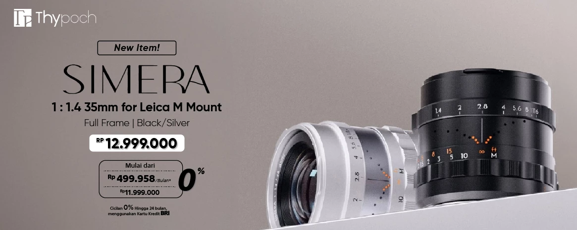 Thypoch Simera Full-frame Photography Lens 35mm f1.4 for Leica M Mount (Black)