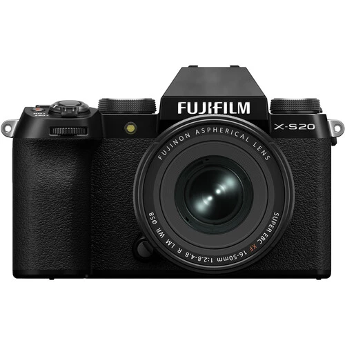 Fujifilm X-S20 Mirrorless Camera with XF 16-50mm f2.8-4.8 Lens (Black)