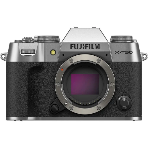 Fujifilm X-T50 Mirrorless Camera Body Only (Silver)