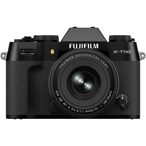 Fujifilm X-T50 Mirrorless Camera with XF 16-50mm f2.8-4.8 Lens (Black)