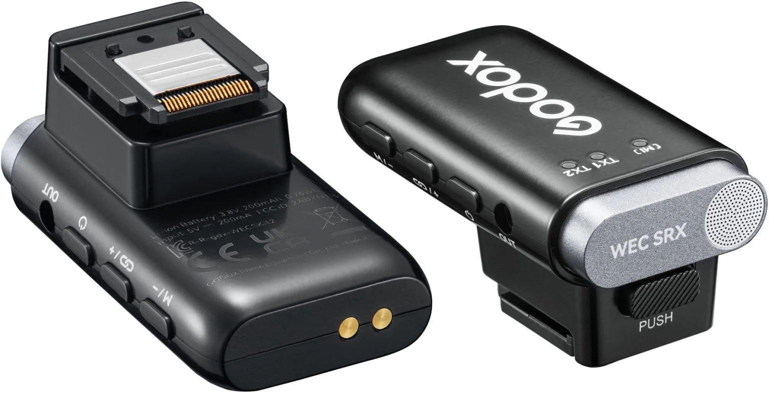 Godox WEC-S untuk Kamera Sony Dirilis, Wireless Microphone Mungil Nan Canggih.