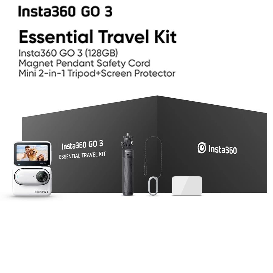 Insta360 GO 3 Essential Travel Kit