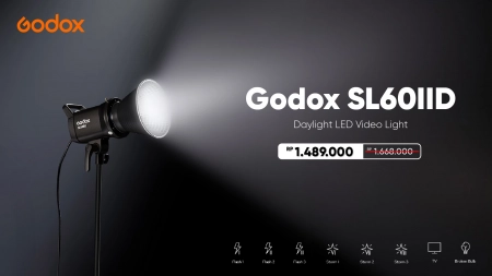 [#14246] Godox SL60IID LED Video Light White Version