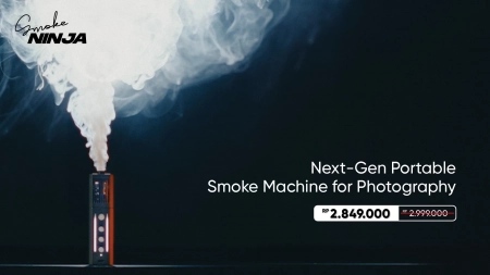[#15205] SmokeNINJA: Next-Gen Portable Smoke Machine for Photography